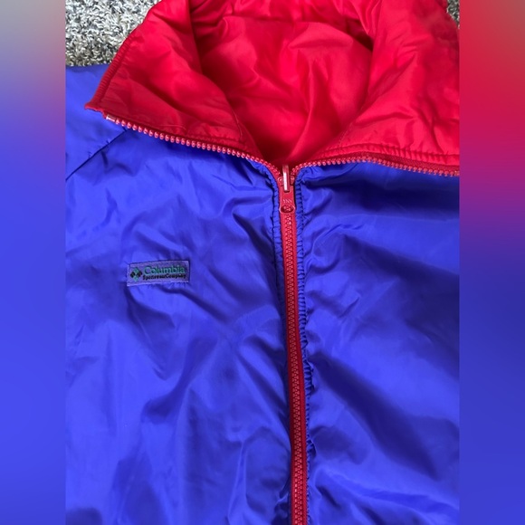 Columbia men’s vintage reversible inner jacket size medium - Picture 2 of 6